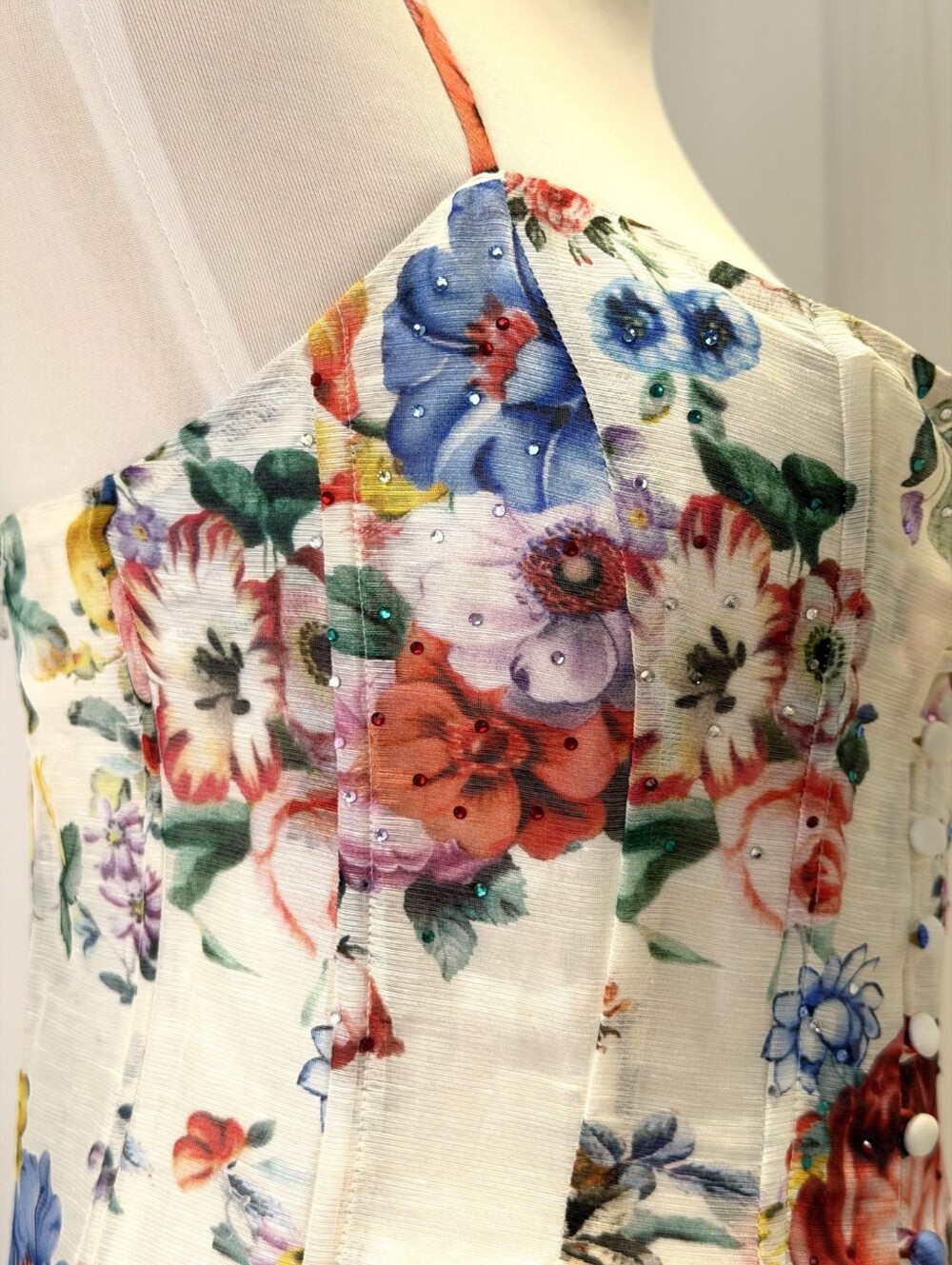 Camilla corset dress with short flared skirt In I left my heart in granada - Picture 12 of 15